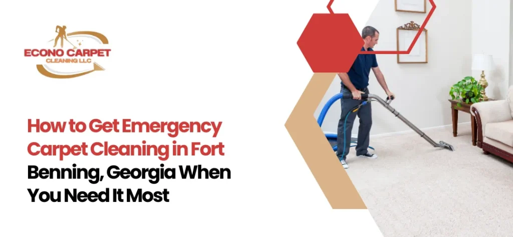 Emergency Carpet Cleaning in Fort Benning, Georgia